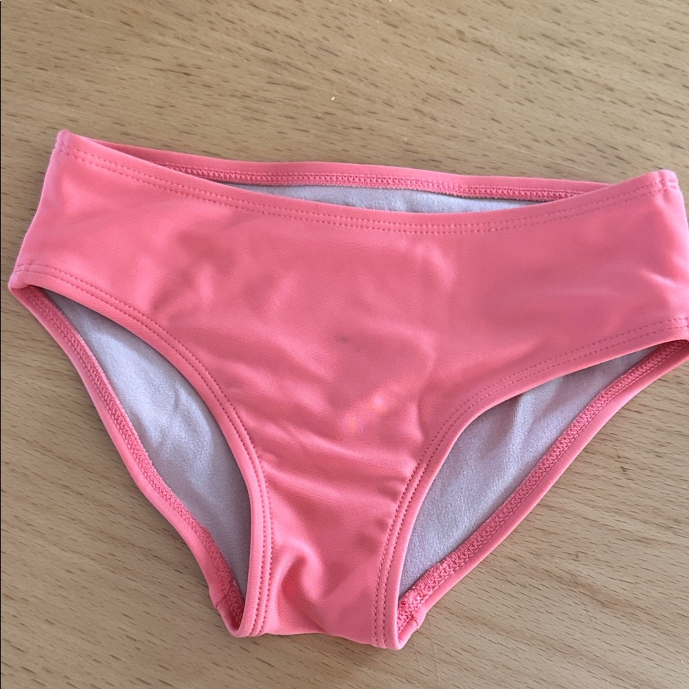 Coral/Pink Swim Bikini Bottoms